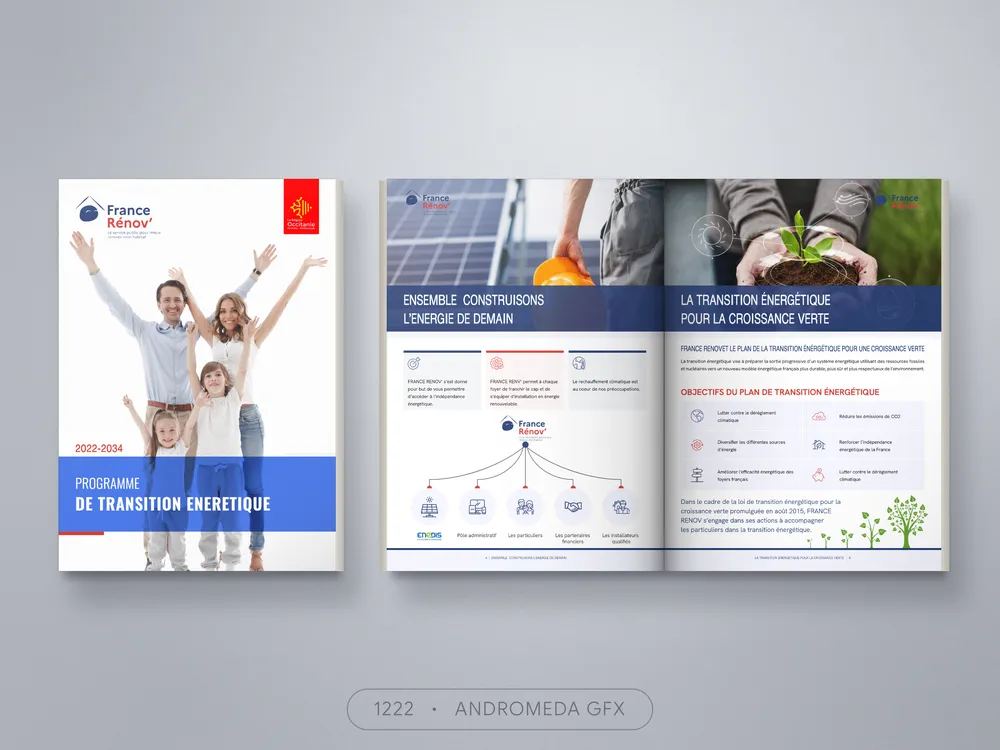 Catalogue design by Andromeda GFX. catalogue design, report design, agency report, corporate design.