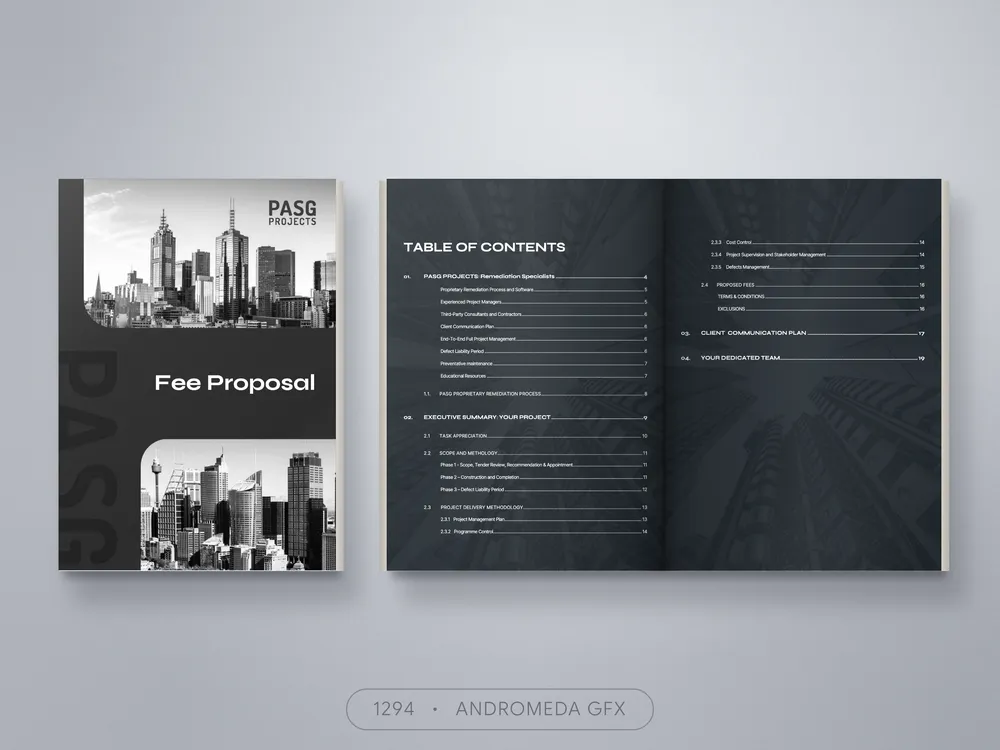 Report design by Andromeda GFX. report design, report design, agency report, corporate design.