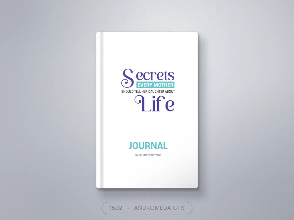 Journal Design design by Andromeda GFX. journal design design, book cover design, book design publishing.