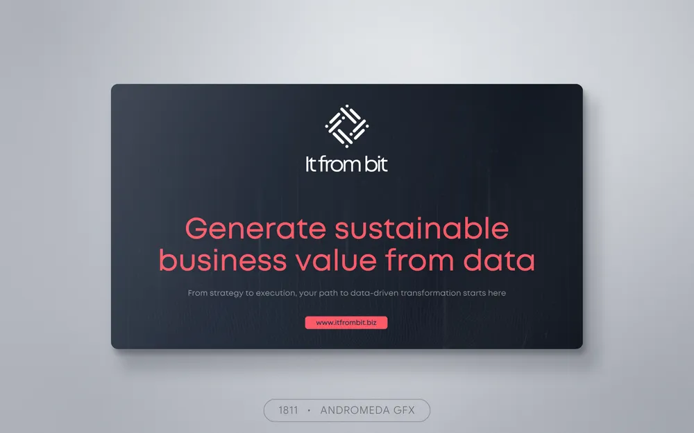 Presentation design by Andromeda GFX. presentation design, report design, agency report, corporate design.