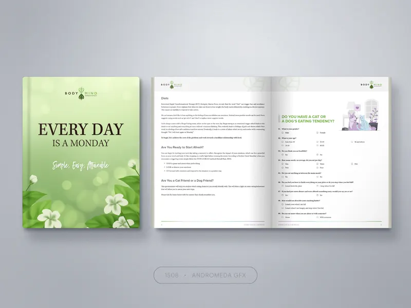 Nutrition: Health & Medical design by Andromeda GFX. health and medical design, report design, agency report.