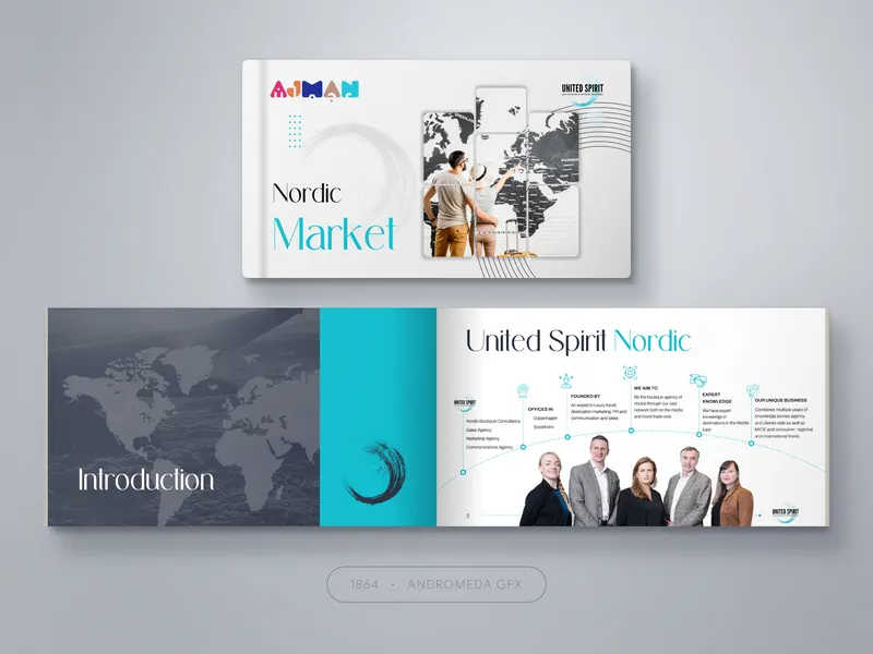 Consultancy: Report design by Andromeda GFX. report design, report design, agency report.