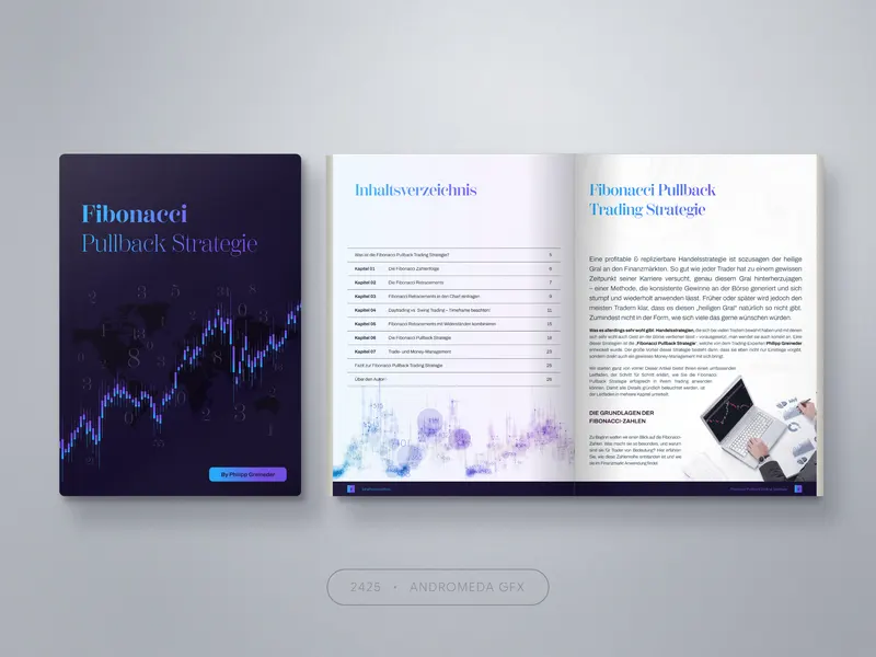 Trading: Business design by Andromeda GFX. business design, report design, agency report.